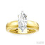 Marquise Shape Semi-Mount Diamond Engagement Ring