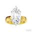 Marquise Shape Semi-Mount Diamond Engagement Ring