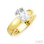 Oval Shape Semi-Mount Diamond Engagement Ring
