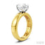 Oval Shape Semi-Mount Diamond Engagement Ring