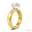 Pear Shape Semi-Mount Diamond Engagement Ring