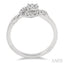 Round Shape Lovebright Diamond Engagement Ring
