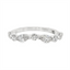 Alternating Diamond Wedding Ring