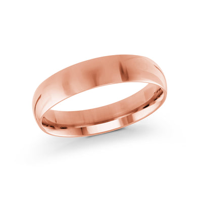 Men's High Polish Wedding Ring