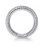 Sterling Silver White Sapphire Fashion Ring