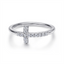 Diamond Cross Fashion Ring