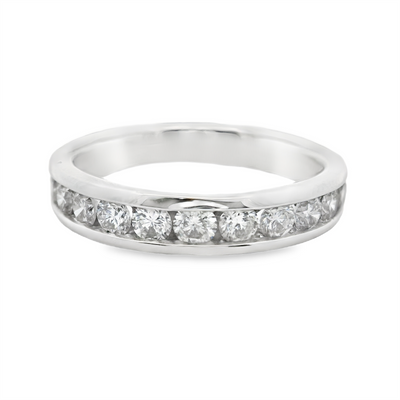 Channel Set Anniversary Ring