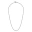 22" Sterling Silver Solid Link Chain