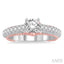 Round Shape Diamond Engagement Ring