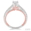 Round Shape Diamond Engagement Ring