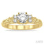 Round Shape Diamond Engagement Ring