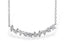 Mixed-Shape Curved Bar Necklace