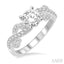 Round Shape Diamond Engagement Ring