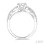 Round Shape Diamond Engagement Ring