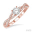 Round Shape Diamond Engagement Ring
