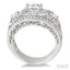 Round Shape Semi-Mount Diamond Engagement Ring