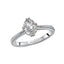 Oval Diamond Hidden Halo Engagement Ring