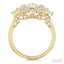 Marquise Shape Semi-Mount Halo Diamond Engagement Ring