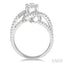 Marquise Shape Semi-Mount Diamond Engagement Ring
