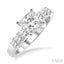 Princess Shape Diamond Engagement Ring