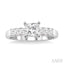 Princess Shape Diamond Engagement Ring