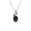 Garnet & Diamond Pendant
