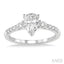 Pear Shape Diamond Engagement Ring