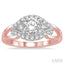 Round Shape Diamond Engagement Ring