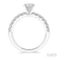 Round Shape Endless Embrace Semi-Mount Diamond Engagement Ring