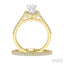Pear Shape Halo Diamond Wedding Set