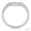 Curved Diamond Wedding Band