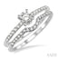 Round Shape Diamond Wedding Set