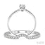 Round Shape Diamond Wedding Set