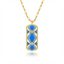 Bujukan Diamond & Enamel Mosaic Pendant