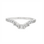 Diamond Contour Wedding Ring