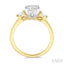 Oval Shape Diamond Engagement Ring