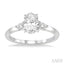 Oval Shape Diamond Engagement Ring