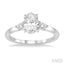 Oval Shape Diamond Engagement Ring