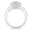 Diamond Halo Engagement Ring