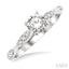 Round Shape Diamond Engagement Ring