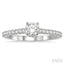 Round Shape Diamond Engagement Ring