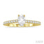 Oval Shape Semi-Mount Diamond Engagement Ring