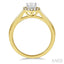 Oval Shape Semi-Mount Halo Diamond Engagement Ring