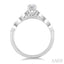 Oval Shape Diamond Engagement Ring
