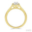 Emerald Shape Halo Diamond Engagement Ring