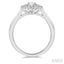 Oval Shape Halo Diamond Engagement Ring