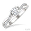 Round Shape Diamond Engagement Ring