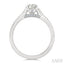 Round Shape Diamond Engagement Ring
