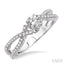 Round Shape Diamond Engagement Ring