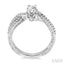 Round Shape Diamond Engagement Ring